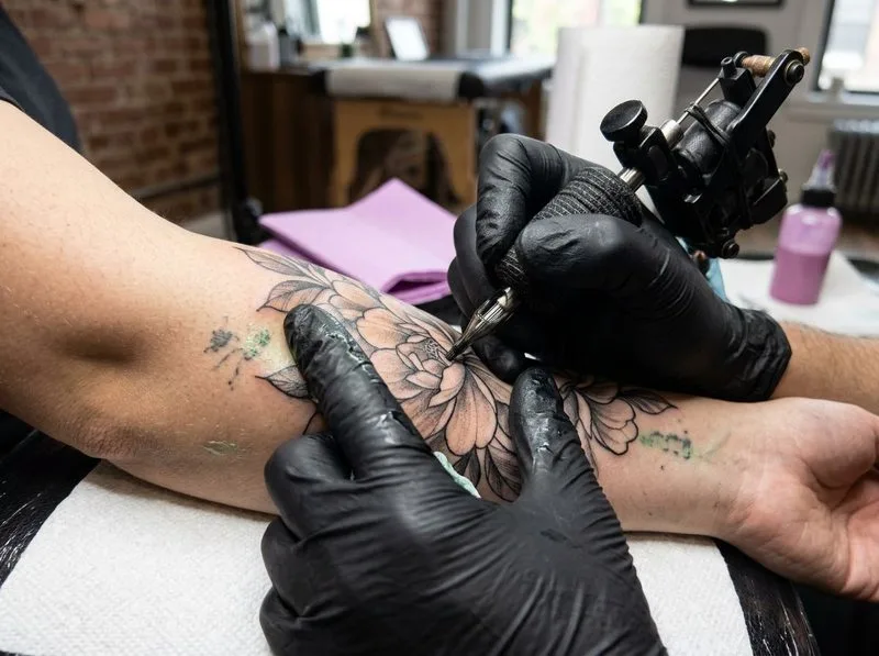 Cover-Up & Rework Tattoos carried out by The Art Scribe Tattoos in Brooklyn, NY